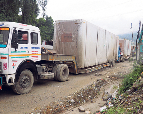 Police: Traffic congestion along Naubise-Nagdhunga road eases