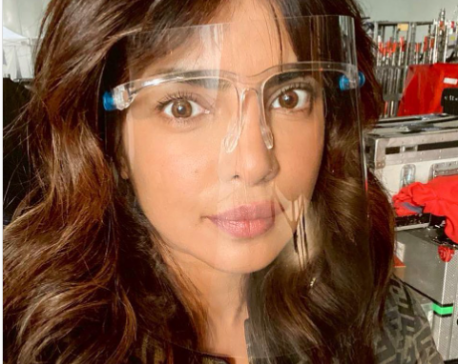 Priyanka shares 'what shooting a movie looks like in 2020