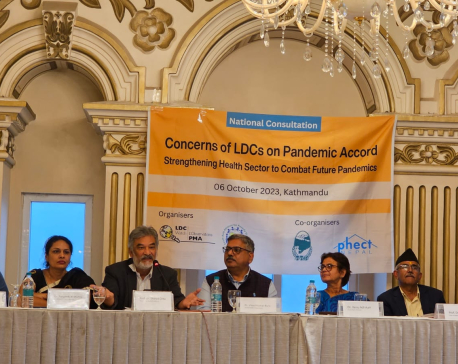 High-level dialogue on the pandemic accord held in Kathmandu