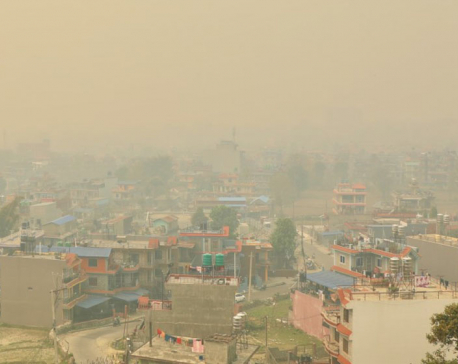 IN PICS: Hazardous haze blankets Pokhara