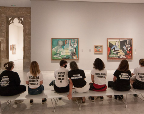 Museum protesters denounce Picasso's treatment of women
