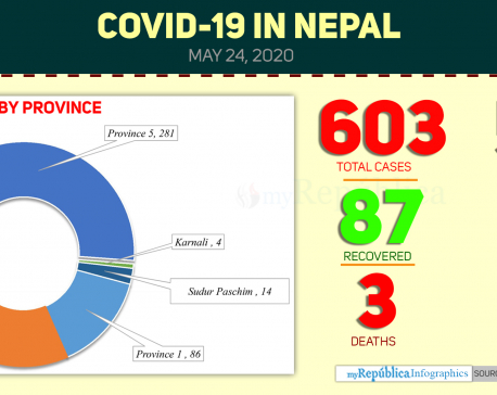 Health Ministry confirms 19 cases of coronavirus today; COVID-19 national tally soars to 603