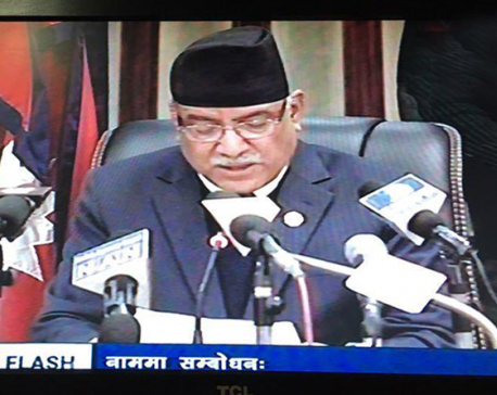 PM Dahal seeks public support for local polls