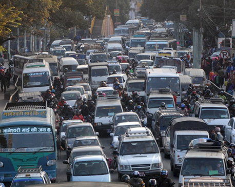 Local authorities decide to enforce odd-even rule for vehicles in Kathmandu Valley from Friday midnight