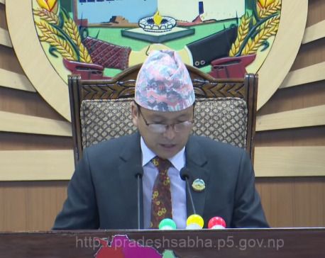 Lumbini Province's speaker Gharti has COVID-19