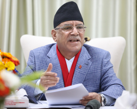 Policy against same individual or group owning both businesses and banks: PM Dahal