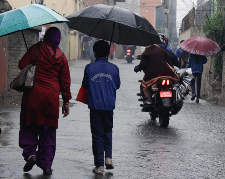 Rainfall likely in Koshi, Bagmati and Gandaki provinces