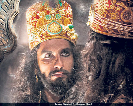 Ranveer's vicious avatar in 'Padmavati' first look