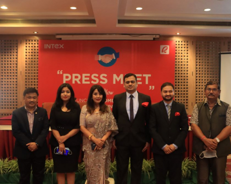 Karishma Manandhar introduces Intex’s home appliances in Nepali market