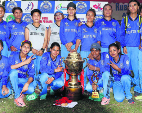 Rising Cricket Women lifts Attariya Cup