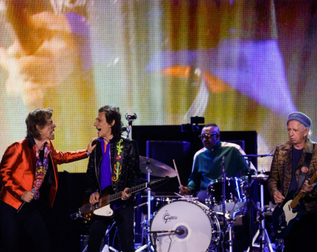 Rolling Stones kick off album launch in New York with guest Lady Gaga