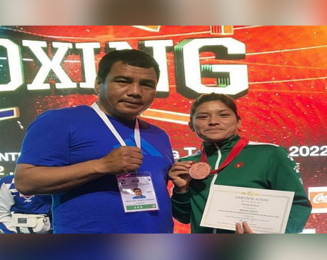 Boxer Punam from Nepal wins bronze in Thailand Open