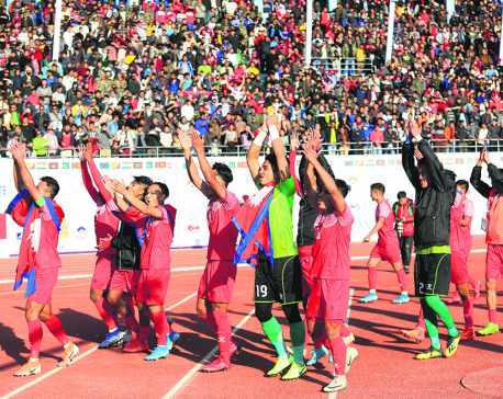 Nepal one step away from final