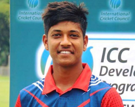 Cricketer Lamichhane tests positive for COVID-19