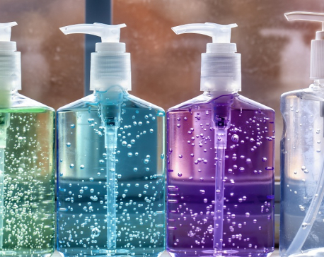 Import of sanitizer sees a significant decline in the first two months of the current FY