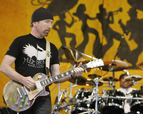 U2′s Edge leading rock memorabilia sale to help musicians