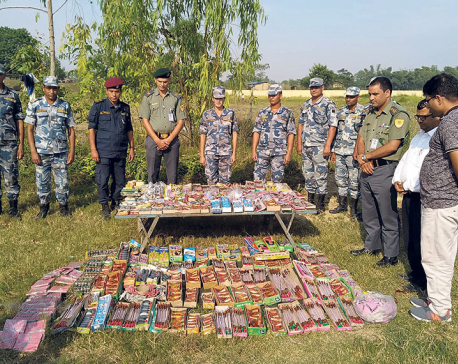 Police strictly monitoring sale of firecrackers