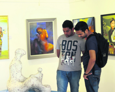 Seventh National Fine Art Exhibition: Widening scope of arts