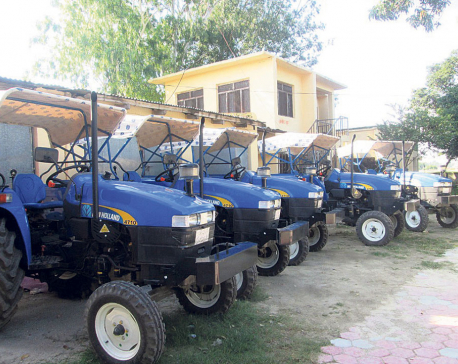 Bara farmers get subsidy for 5 tractors, 4 pick-ups