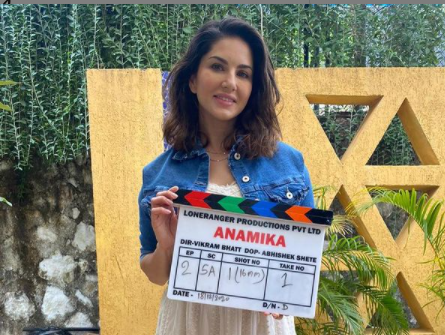 Sunny Leone starts shooting for action-thriller web series 'Anamika'