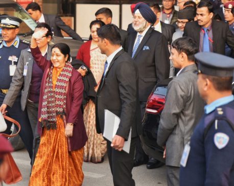 Swaraj visit courts controversy over timing