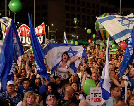 Thousands of Israelis protest new law that makes Arabs ‘Second-Class’