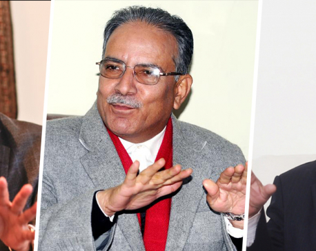 A day after parliament reinstatement, NCP Chairpersons Dahal, Nepal hold meeting with NC President Deuba
