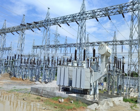 220 kV Basantpur substation constructed at Sankhuwasabha comes into operation