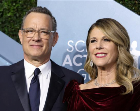 Tom Hanks, Rita Wilson discharged from hospital, says couple's son Chet