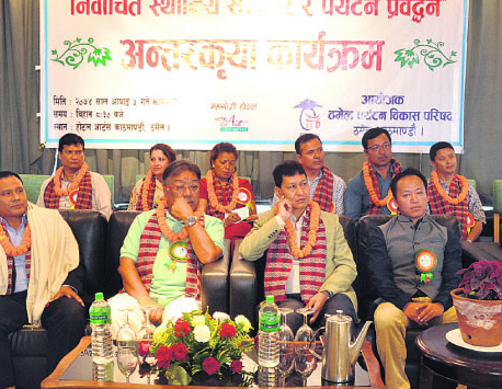 TTDC urges local representatives to restore beauty of Thamel