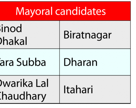 UML finalizes candidates in Province-1 metropolis