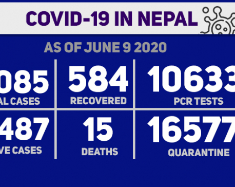 With 323 new cases, Nepal's COVID-19 tally reaches 4085