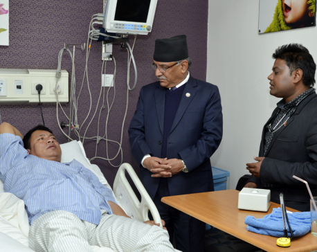 Veep Pun admitted to Norvic Hospital