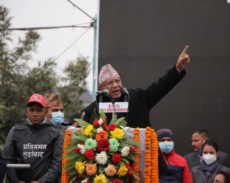 Madhav Nepal urges EC to settle the party’s authenticity disputes on majority basis