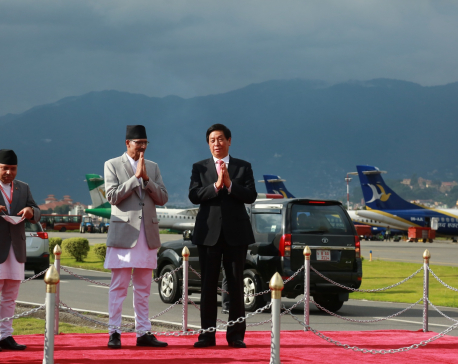 CPC leader Li Zhanshu arrives in Nepal
