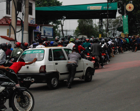 Agitating petroleum transporters suspend protest, supply of petroleum products to resume today in Kathmandu Valley
