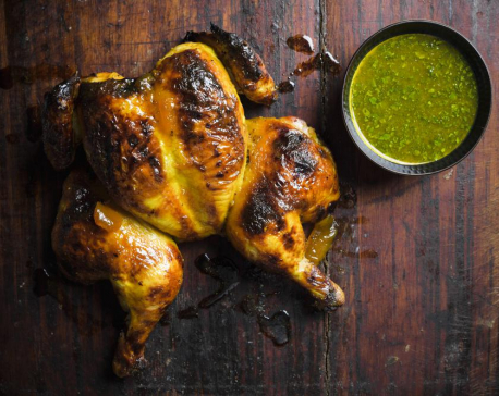 The secret to beautifully glazed roast chicken