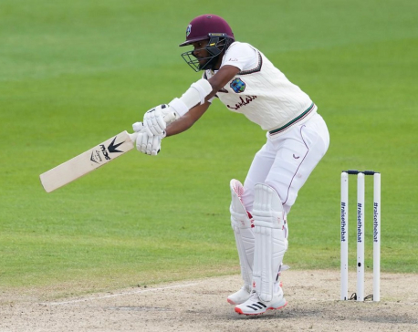 West Indies 118-2 at lunch on day four against England