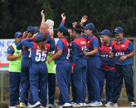 Nepal make it to semifinals of ACC Women's T20 by defeating Bahrain by eight wickets