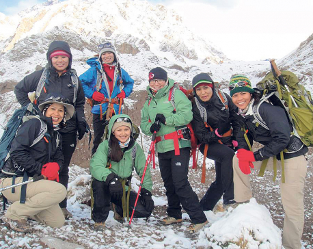 More Women climbing Nepali mountains