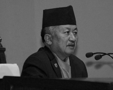 Constituent Assembly Chairman Subas Nembang, a key constitution drafter, no more