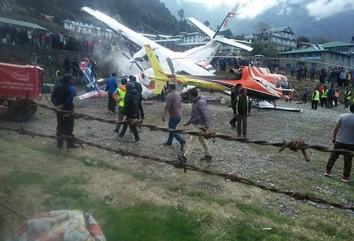 Three killed in Summit Air plane accident in Lukla, Nepal Police confirms (with video)
