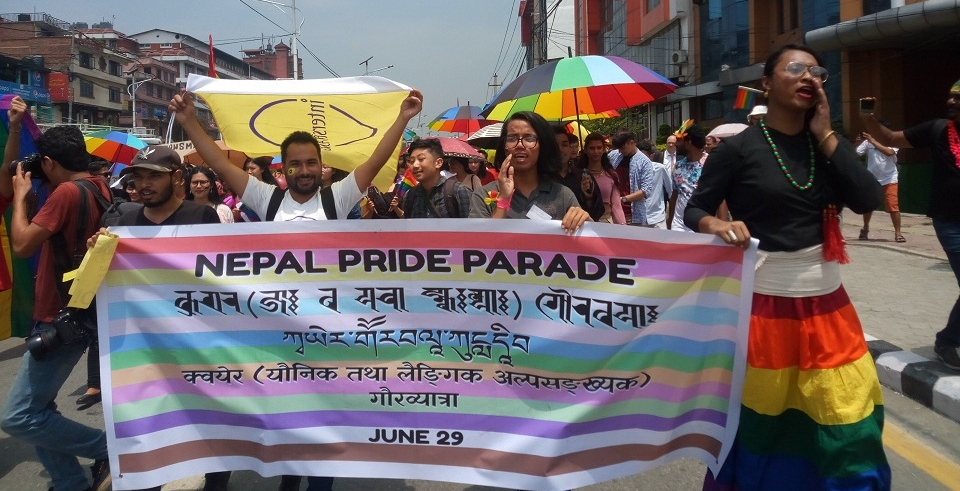 Nepal hosts first- ever pride parade marking pride month