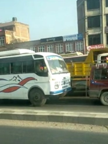 Coronavirus fear stretches traffic jam in Bhaktapur