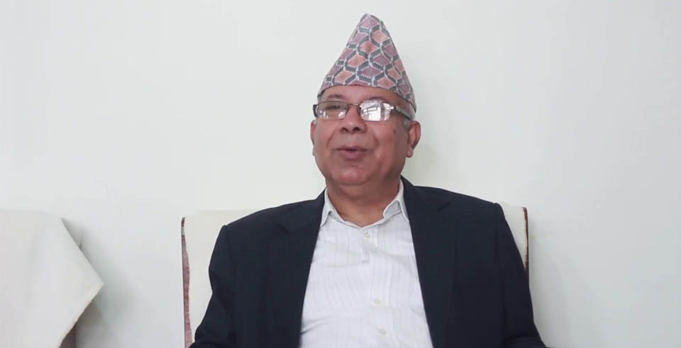 PM Oli responsible for present crisis within party, says NCP senior leader Madhav Nepal (with video)