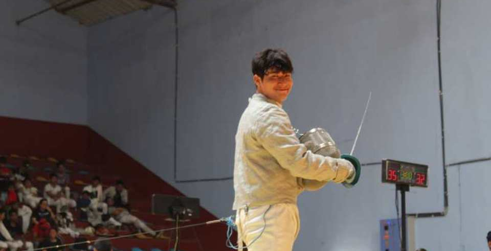SAG includes fencing for the first time: Nepali fencer Payas aims for gold