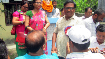 Bust of GP Koirala unveiled