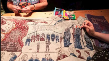 'Game of Thrones' series embroidered into 90m long tapestry
