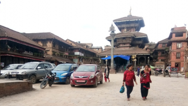 Culturally important Dattartreya area turning to a parking lot
