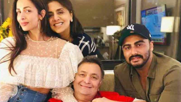 Malaika Arora, Arjun Kapoor visit Rishi Kapoor in NYC